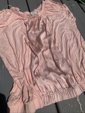 Forever 21 Light Pink Blouson Top